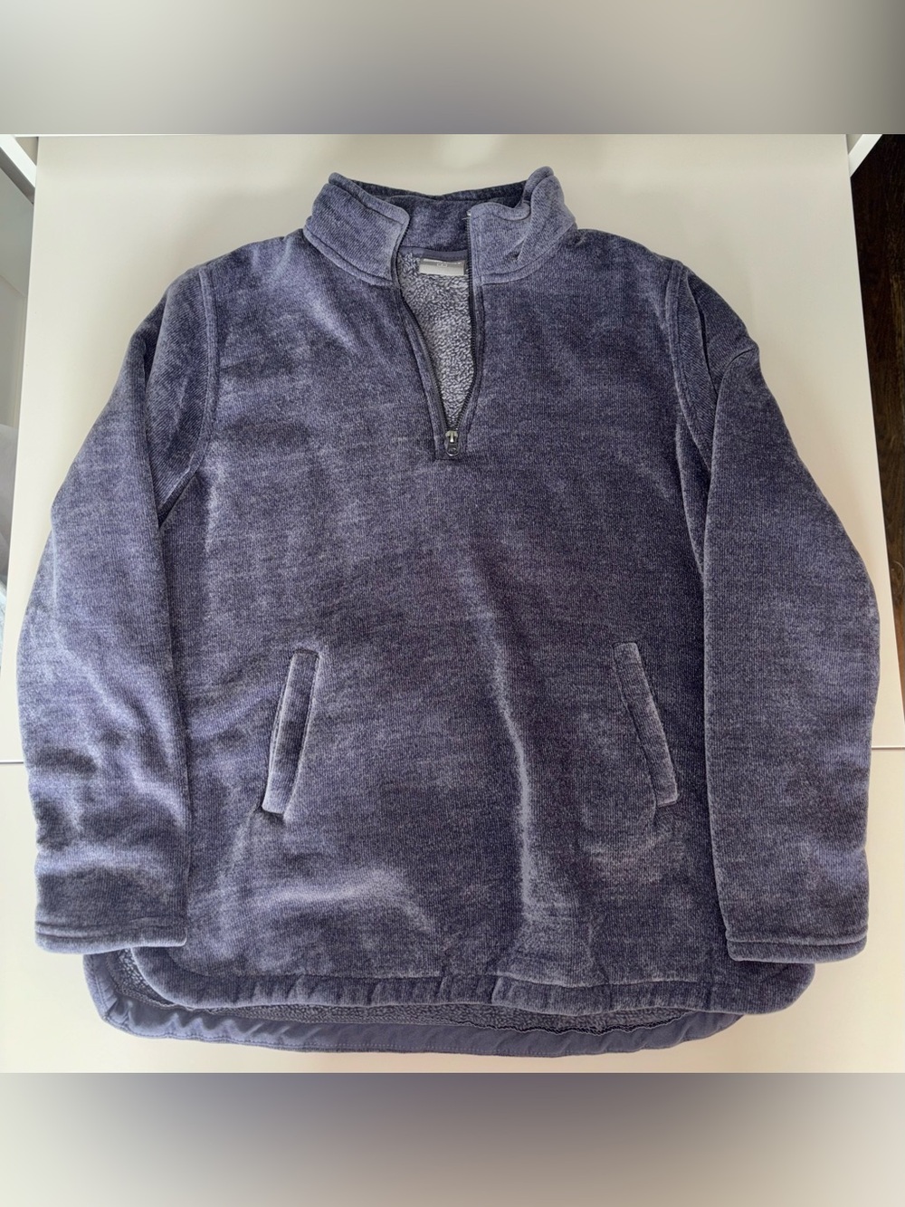 32° Heat Quarter-Zip Plush Pullover Sweater